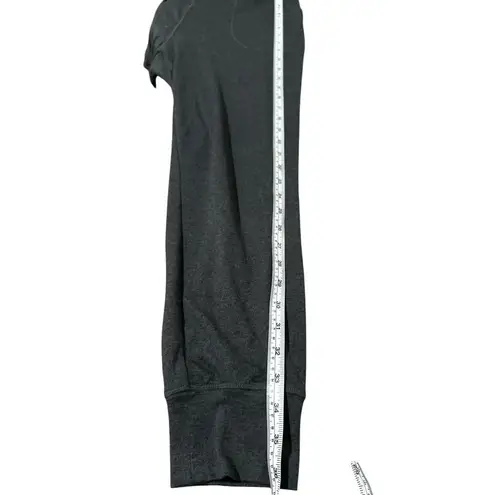 Lole Dark Gray Jersey Knit High Rise Lounge Pant Cinch Waist Joggers Size M Size M