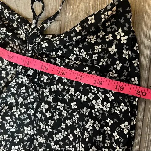 Thrills NWT co acacia floral wrap blouse black sz XS