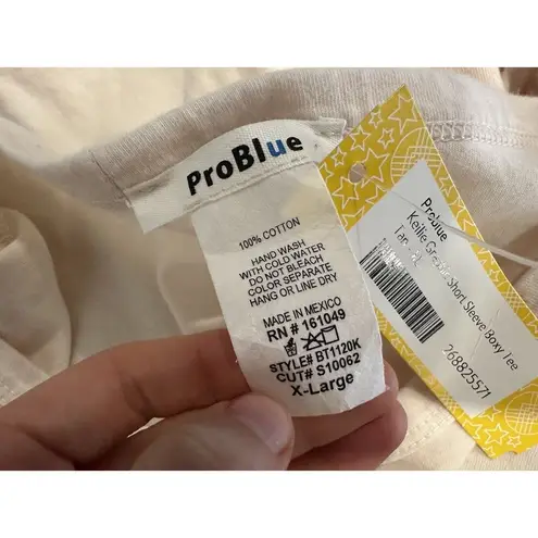 Stitch Fix ProBlue Venice BeachKeilie Graphic Short Sleeve Boxy Tee Shirt XL NEW