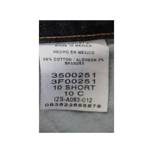 Lee  Slender Secret Low Rise Straight Leg Stretch Denim Jeans Womens 10‎ Short