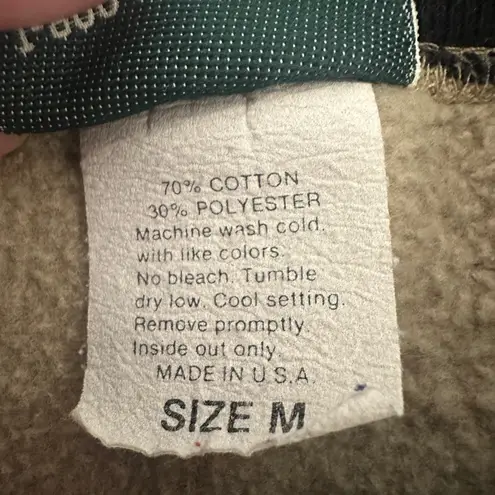 Coldwater Creek Vintage Graphic Sweatshirt Mountain LionNature Taupe WomenMedium