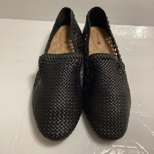 Birdies women’s starling black woven flat shoes