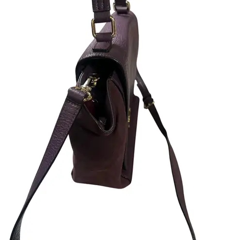 Kate Spade  Magnolia Park Satchel Bag Aubergine Dark Purple