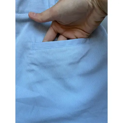 EP Pro Women's High Waist Pleated Shorts Blue Size 4 Casual Golf