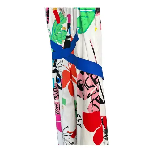 Max Mara Flutter flies by Donald Cotton Dress in Bianco size 2 Weekend By Max Mar…