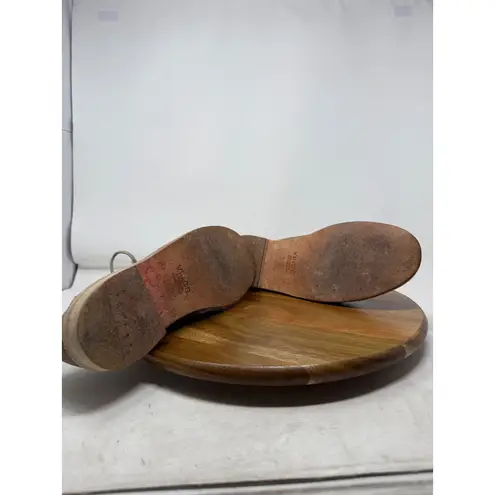 Vince  Desert Chukka Boots Womens 8.5M Taupe Suede Leather Lace Up Casual Shoes‎