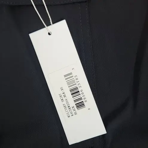 Bishop and Young Black Cargo Mini Wrap Skirt NWT Size XS Mini Black Military Skirt