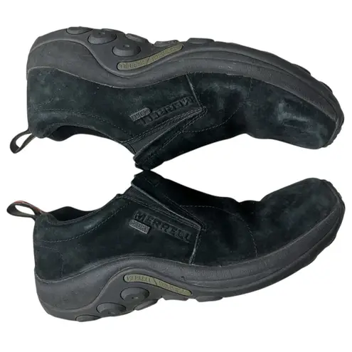 Merrell Women's Jungle Moc Waterproof US Size 9.5 Black J52918 Slip-On Shoes