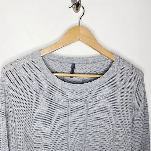 Vimmia Volley grey mesh drawstring long sleeve with graphic detail size M