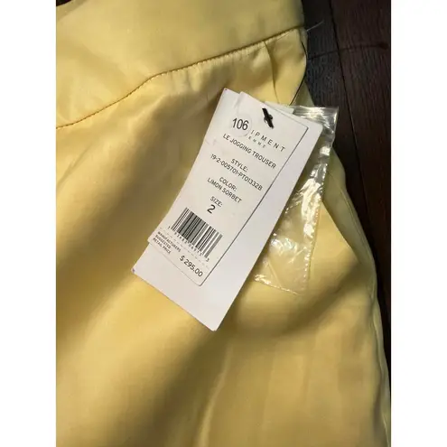 Equipment  Lemon Sorbet Jogging Trousers, Size 2 (NWT)