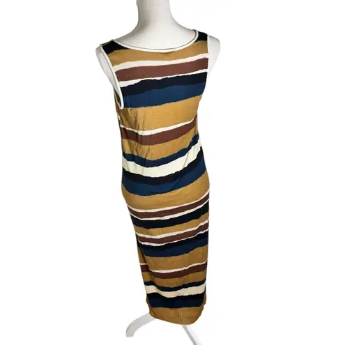 Sézane Sezane Serena Dress Midnight Stripe Small
