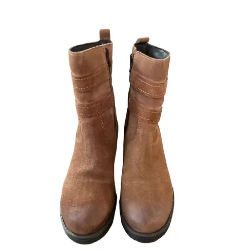 Vintage Foundry Co. Women's Charmaine Brown Ankle Bootie Size 8 Size 7