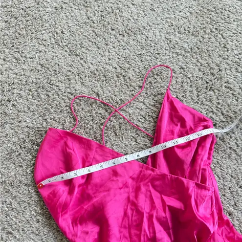 Ser. O. Ya Leah Silk Pink Party Dress Size XS