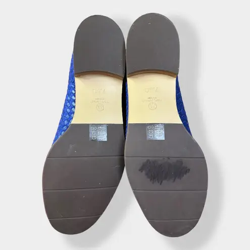 Marc Joseph New York Leather Columbus Flats in Blue size 7.5