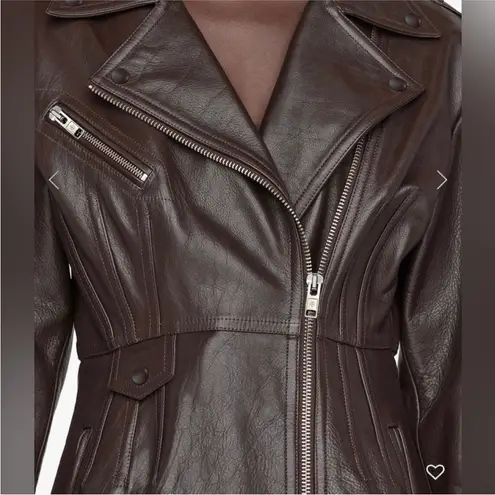 ANINE BING leather moto jacket NEW