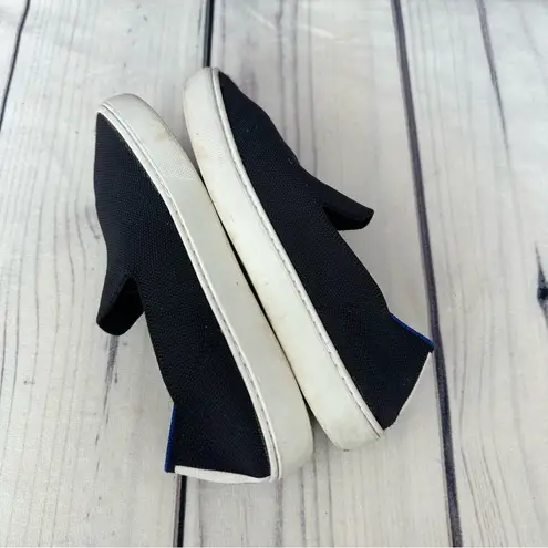 Rothy's The Original Women's The City Flat Sneaker Loafer 6.5 Black Casual Shoes