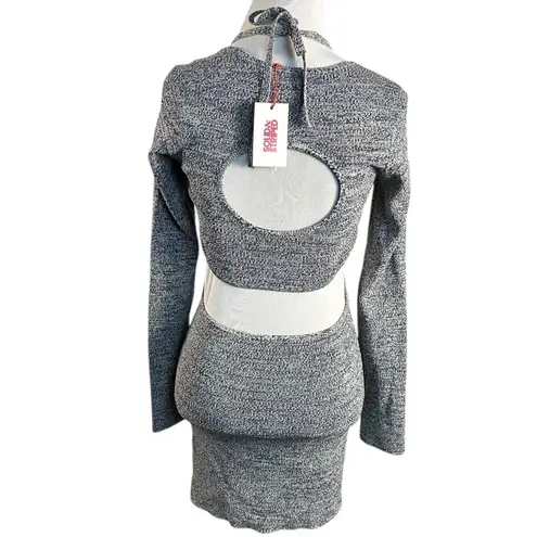 Solid & Striped The Tilly Dress Ribbed Cut-Out Bodycon NWT Size Medium