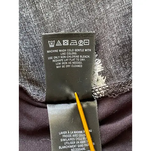 Deletta Anthro Black Wished Bloom Dandelion Peplum Top NEW Size Large