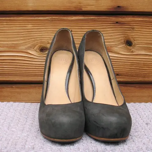 Acne Studios Vega Block Heel Court Shoes Heels