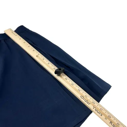 Lady Hagen  16” SIDE PLEAT SKORT NAVY BLAZER BUILT IN SHORT WOMENS SIZE LARGE