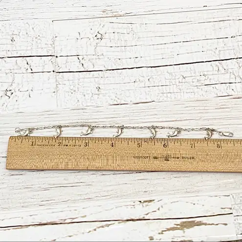 Mini Dolphin Charm 8.5” Bracelet