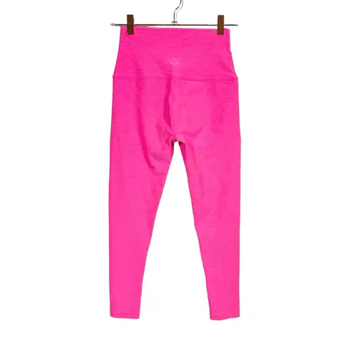 Beyond Yoga  Spacedye Caught In The Midi High Waisted Legging Electric Pink