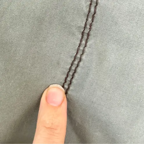 Y2K VTG Polo Jeans Co Ralph Lauren Bermuda Cargo Shorts Green Size 4 100% Cotton