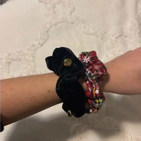 Festive Red and Black Scrunchie Pack