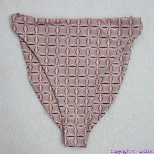 NEW Free people x Beth Richards Boheme chai geo bikini bottom, M Brown Size M