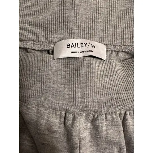 Bailey44 Bailey/44 Women's Grey White Wide Leg Pull On Pants Ultra Soft Size Small #E8-5
