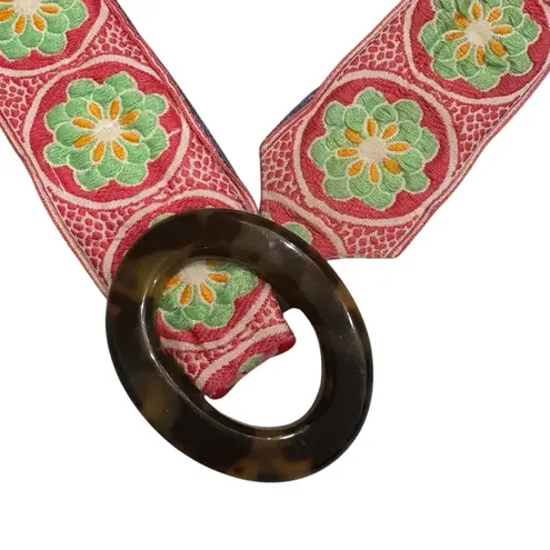 Hadley Pollet Y2K Reversible Zinnia Belt, Sz S Pink