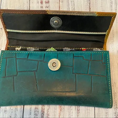 The Great Peru Leather Trifold Wallet. Used Condition.