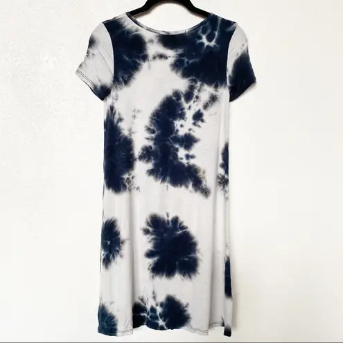 One Clothing  Short Sleeve Crew Neck Tie Dye T-Shirt Dress Size XXS