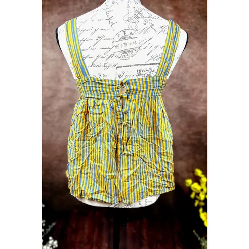 Natalie Martin Jasmine Top Painted Stripe Dandelion XS