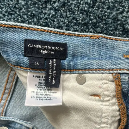 Veronica Beard size 28 Cameron high rise bootcut raw hem Jeans $328 curr… - Image 3