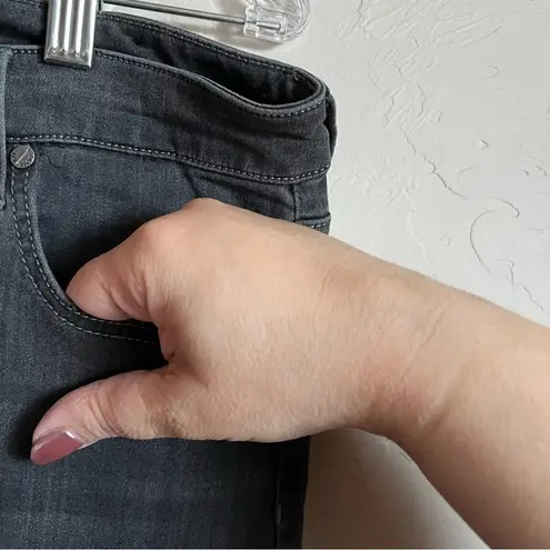 Liverpool Faded Black The High Ankle Skinny denim Jeans