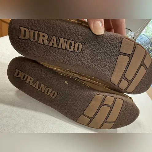 Durango City Women's Santa Fe Fringe Btown Moccasin Size 8