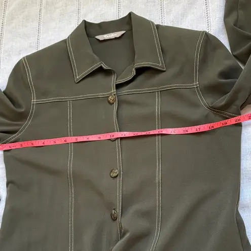 TanJay 90s Olive Green Women's Shacket Size undefined