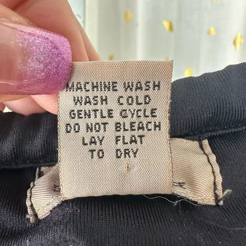 Susan Lawrence B.Y.B.B. By Black Slight V Neck Sleeveless Racerback Top S