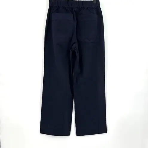 Everlane  Blue Organic Cotton Pull On Wide Leg Easy Pants Medium