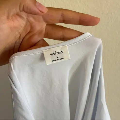 Wilfred Aritzia Nightwood Halter Backless Slip Midi Dress Frozen Grey M