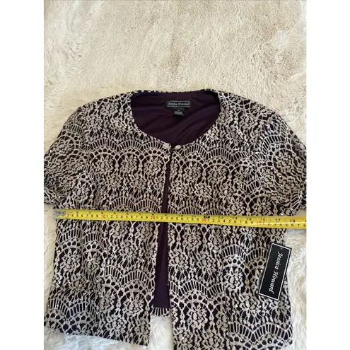 Jessica Howard NWT  Womens Jacket‎ Size 16 with shoulder pads Multicolor - Image 8