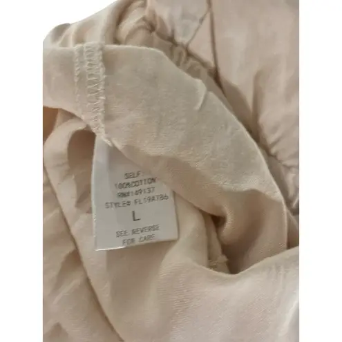 Favlux Fashion Women's Ivory Jumper Shorts Size L