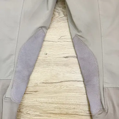 B Vertigo Women's Knee Patch Nicola Breeches in Taupe Size L Riding Pants Tan Size L