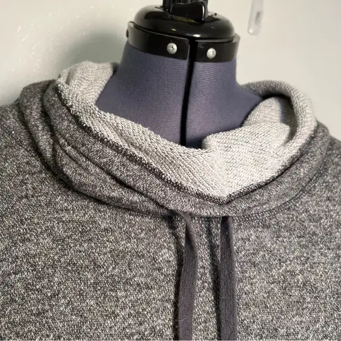 Old Navy  Funnel Neck Pullover Sweatshirt Thunder Grey