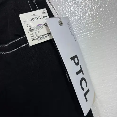 PTCL NWT Heavy Stitch Denim Maxi Skirt 27 Black Size M