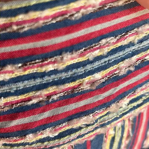 Phoebe Couture Silk, Viscose Blend Striped Dress