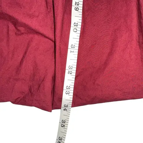 Ulla Johnson Martine Long Sleeve Mini Cotton Dress in Bordeaux 2