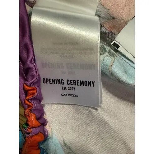 Opening Ceremony Women's Shirt Size 42 Made In Italy Colorful Designer Modern