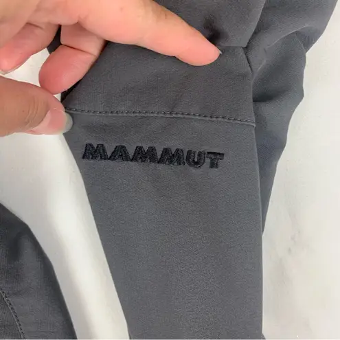 Mammut women's size small Dark Gray Outdoor lined Pants softech Black